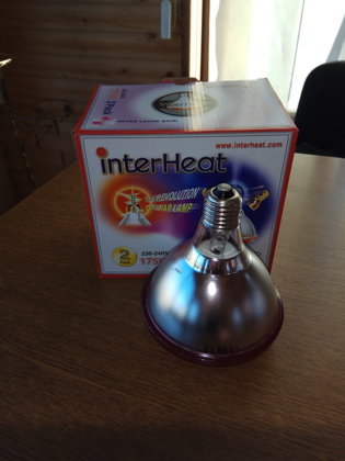 Лампа ИКЗК "InterHeat" 175W (Корея)